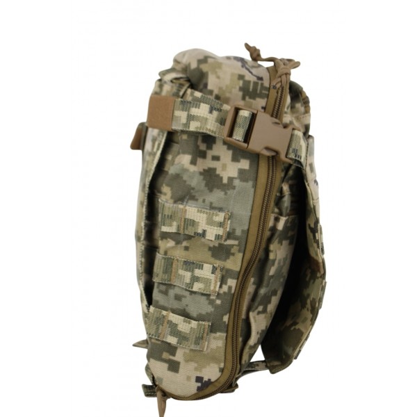 Рюкзак тактический суточный с клапаном для шлема WS-R Warrior Spirit Пиксель - 3577961