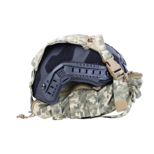 Рюкзак тактический суточный с клапаном для шлема WS-R Warrior Spirit Пиксель - 3577961