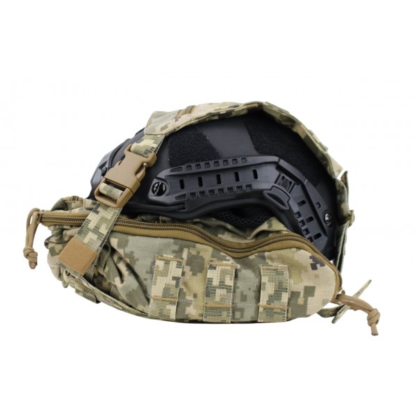 Рюкзак тактический суточный с клапаном для шлема WS-R Warrior Spirit Пиксель - 3577961