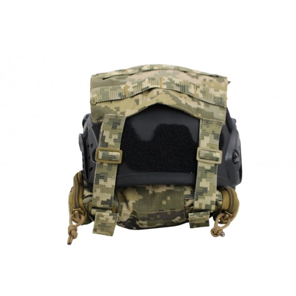 Рюкзак тактический суточный с клапаном для шлема WS-R Warrior Spirit Пиксель - 3577961
