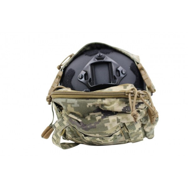 Рюкзак тактический суточный с клапаном для шлема WS-R Warrior Spirit Пиксель - 3577961