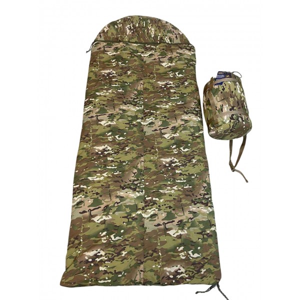 Спальный мешок зимний Tinsul-M с подкладкой Omni-Heat-25 (220×90 см) uaBronik Multicam - 3578144