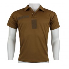 Футболка поло НГУ Coolpass (Койот)