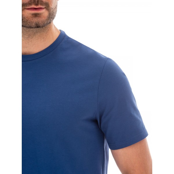 Футболка мужская базовая (х/б) Inter Индиго - 3585768 Футболка мужская базовая (х/б) Inter Индиго - 3585768