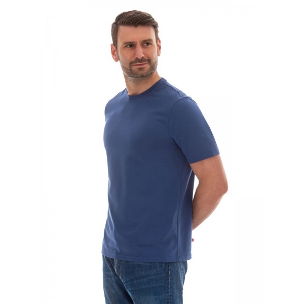 Футболка мужская базовая (х/б) Inter Индиго - 3585768 Футболка мужская базовая (х/б) Inter Индиго - 3585768