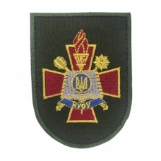 Шеврон Национальная академия обороны Украины НУОУ Олива (размер 7х9.5 см)