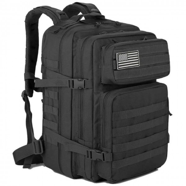 Рюкзак тактический (45 литров) Черный - 3585814