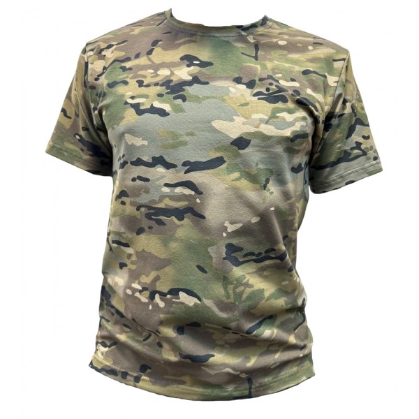 Футболка стрейч кулір МК Мультикам - 3585891