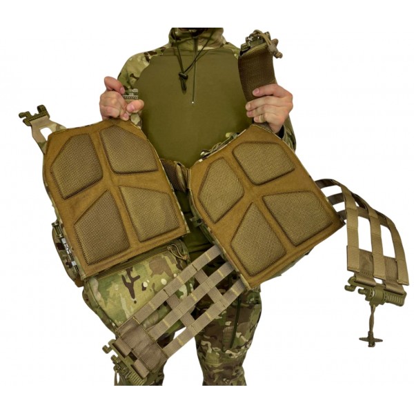 Комплект снаряжения Soldier Systeems Pro (plate carrier, assault panel, assault back) uaBronik Мультикам - 3585892 Комплект снаряжения Soldier Systeems Pro (plate carrier, assault panel, assault back) uaBronik Мультикам - 3585892
