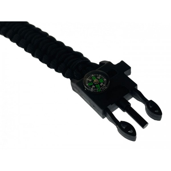 Браслет выживания с компасом и кресалом Китай Черный - 3585906 Браслет выживания с компасом и кресалом Китай Черный - 3585906