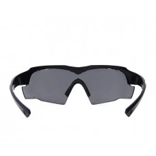 Тактические баллистические очки BLUEYE Jager со сменными линзами дымчатые+прозрачные