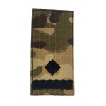 Погон на липучці Майор ЗСУ Мультикам (розмір 5х10 см)