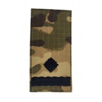 Погон на липучке Майор ВСУ Мультикам (размер 5х10 см)