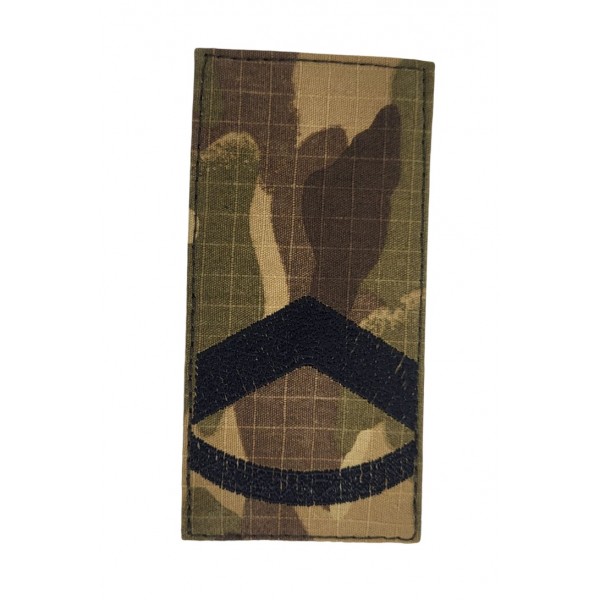 Погон на липучці Штаб сержант ЗСУ Мультикам (розмір 5х10 см) - 3585921