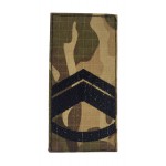 Погон на липучці Майстер сержант ЗСУ Мультикам (розмір 5х10 см)