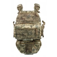 Комплект спорядження Soldier Systeems Pro (plate carrier, assault panel, assault back) uaBronik ММ-14 6 клас захисту