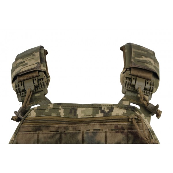 Комплект снаряжения Soldier Systeems Pro (plate carrier, assault panel, assault back) uaBronik ММ-14 4 класс защиты - 3586576