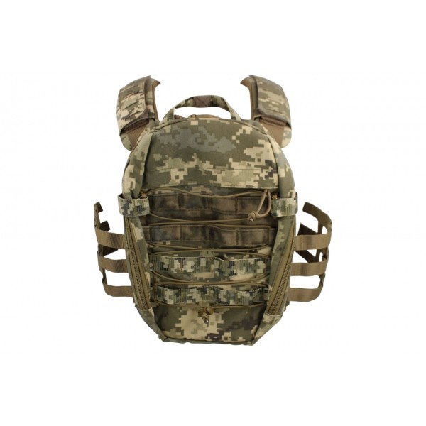 Комплект снаряжения Soldier Systeems Pro (plate carrier, assault panel, assault back) uaBronik ММ-14 4 класс защиты - 3586576
