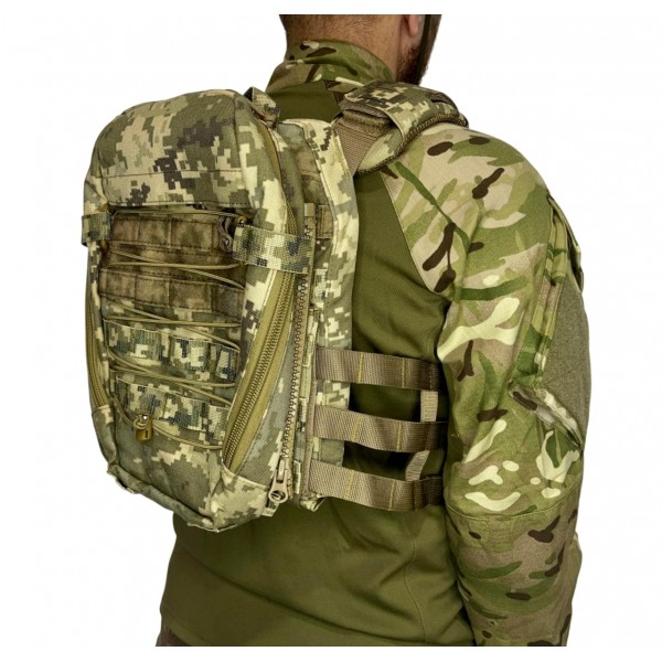 Комплект снаряжения Soldier Systeems Pro (plate carrier, assault panel, assault back) uaBronik ММ-14 - 3586562 Комплект снаряжения Soldier Systeems Pro (plate carrier, assault panel, assault back) uaBronik ММ-14 - 3586562
