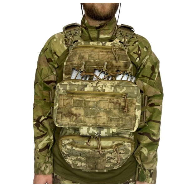 Комплект снаряжения Soldier Systeems Pro (plate carrier, assault panel, assault back) uaBronik ММ-14 - 3586562 Комплект снаряжения Soldier Systeems Pro (plate carrier, assault panel, assault back) uaBronik ММ-14 - 3586562