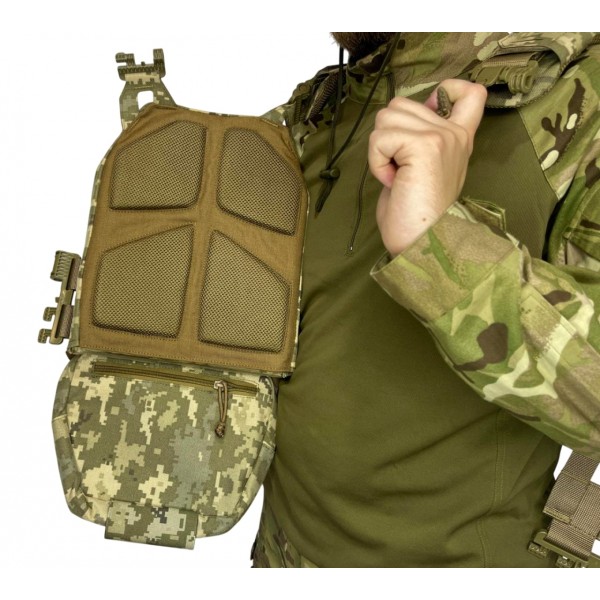 Комплект снаряжения Soldier Systeems Pro (plate carrier, assault panel, assault back) uaBronik ММ-14 - 3586562 Комплект снаряжения Soldier Systeems Pro (plate carrier, assault panel, assault back) uaBronik ММ-14 - 3586562