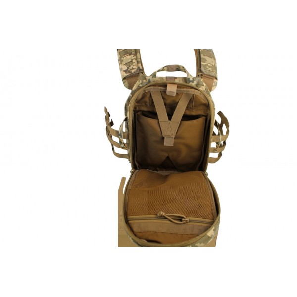 Комплект снаряжения Soldier Systeems Pro (plate carrier, assault panel, assault back) uaBronik ММ-14 4 класс защиты - 3586576