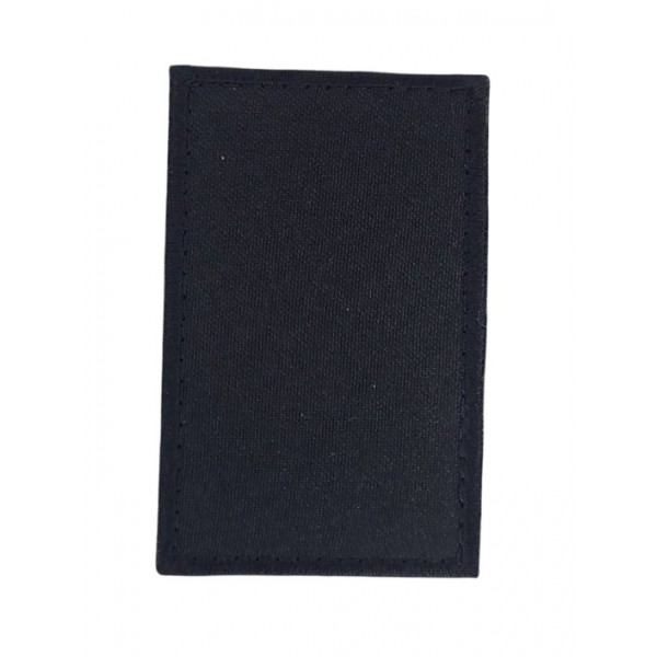 Погон на липучке Полиции Рядовой Черный (размер 5х8 см) - 3586582
