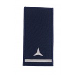 Погон на липучке ДСНС Мастер-сержант Темно-синий (размер 5х10 см)