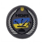 Шеврон HDFI (размер 8х8.5 см)