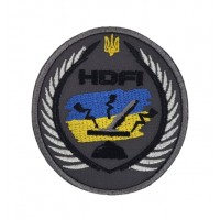 Шеврон HDFI (розмір 8х8.5 см)