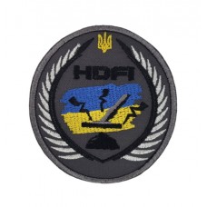 Шеврон HDFI (розмір 8х8.5 см)