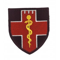 Шеврон Командование Медицинских сил Повседневный (размер 7х8 см)