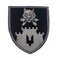 Шеврон Силы специальных операций ССО 3628 Черный (размер 7х8 см)