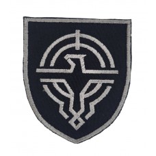 Шеврон сили безпілотних систем Чорний (розмір 7х8 см)