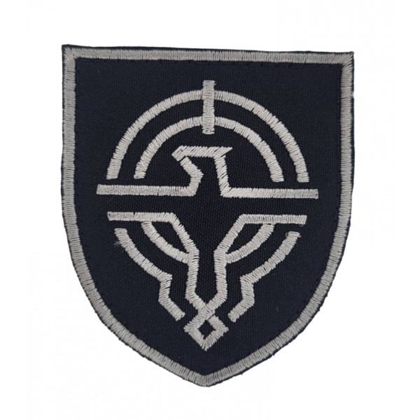 Шеврон сили безпілотних систем Чорний (розмір 7х8 см) - 3586612