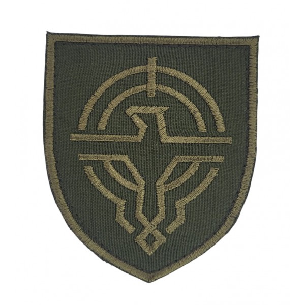 Шеврон сили безпілотних систем Олива (розмір 7х8 см) - 3586613