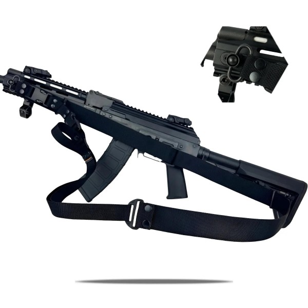 Ремінь триточковий збройовий RAGNAROK Hel Gen.II QD Чорний - 3586716