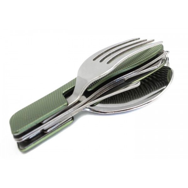 Мультитул 3 в 1 (ложка, вилка, нож, открывалка для бутылок, размер 10-18 см) Зеленый - 3586734 Мультитул 3 в 1 (ложка, вилка, нож, открывалка для бутылок, размер 10-18 см) Зеленый - 3586734