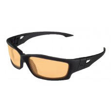 Очки тактические баллистические Edge Blade Runner с линзами "тигровый глаз" Черная оправа