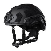 Шлем Fast с системой Wendy Velcro (уровень защиты NIJ IIIA) Черный