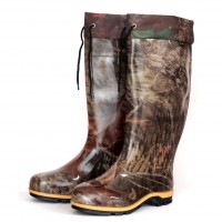 Мужские сапоги утепленные с манжетой М-01 СУМТ, трехкомпонентное литье ГумаТрест