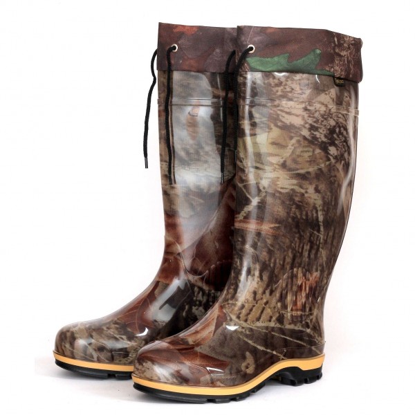 Чоботи чоловічі утеплені з манжетою М-01 СУМТ, трикомпонентне лиття ГумаТрест - 3587685