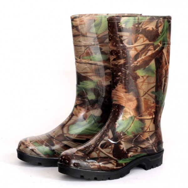 Чоботи жіночі з малюнком М-02 С ГумаТрест - 3587692