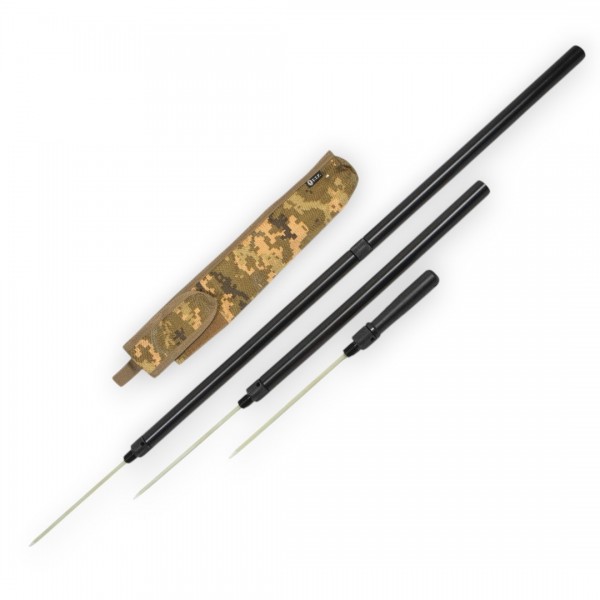 Щуп ростовый под 30 градусов (3 жала диэлектрик + переходник) + чехол - 3587741