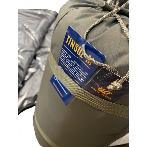 Спальний мішок демисезонний Tinsul-M з підкладкою Omni-Heat - 5 (220x90 см) uaBronik Olive - 3588582