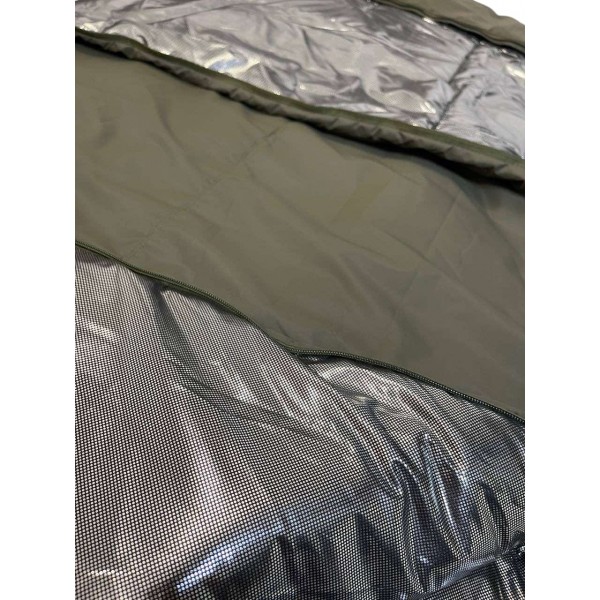 Спальний мішок демисезонний Tinsul-M з підкладкою Omni-Heat - 5 (220x90 см) uaBronik Olive - 3588582