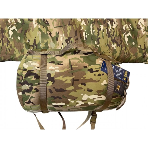 Спальний мішок демисезонний Tinsul-M до -5 (220x90 см) uaBronik Multicam - 3588583