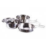 Набор столовый из нержавеющей стали на (4 предмета) Mil-Tec Германия