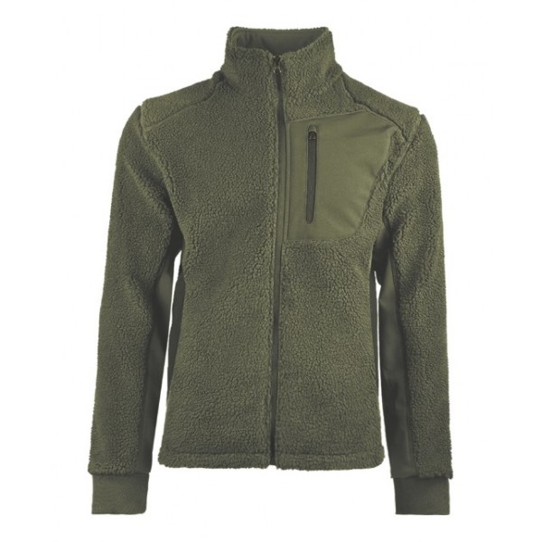 Кофта флисовая Bearforce Cold Protection Jacket Teddy-Fleece Oliv Mil-Tec Германия - 3588634