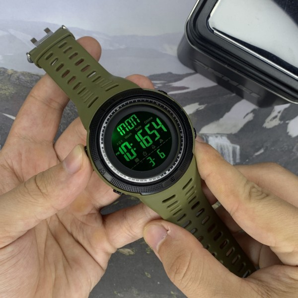 Часы тактические мужские Skmei 1251AG Military Green - 3588645 Часы тактические мужские Skmei 1251AG Military Green - 3588645